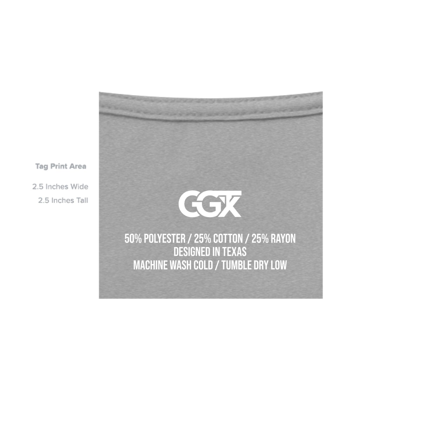 Athletic Grey Triblend - 3413C - INSIDE_TAG_LINE