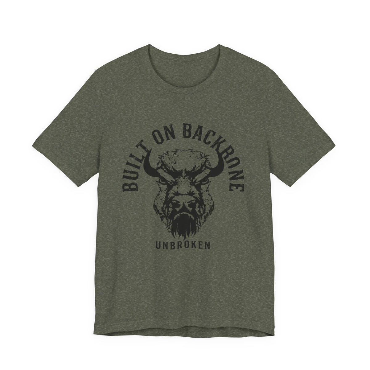 Built on Backbone "Unbroken" Bison Graphic Tee | GGX