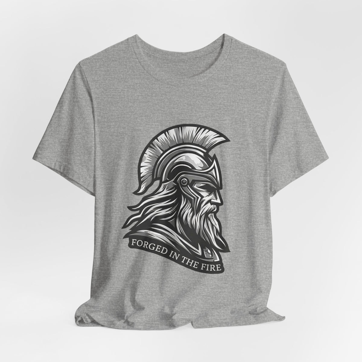"Forged in the Fire" Warrior Helmet Graphic Tee