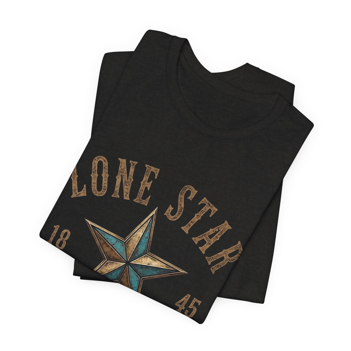 Lone Star Outlaw Tee — Vintage Western Star Graphic T‑Shirt