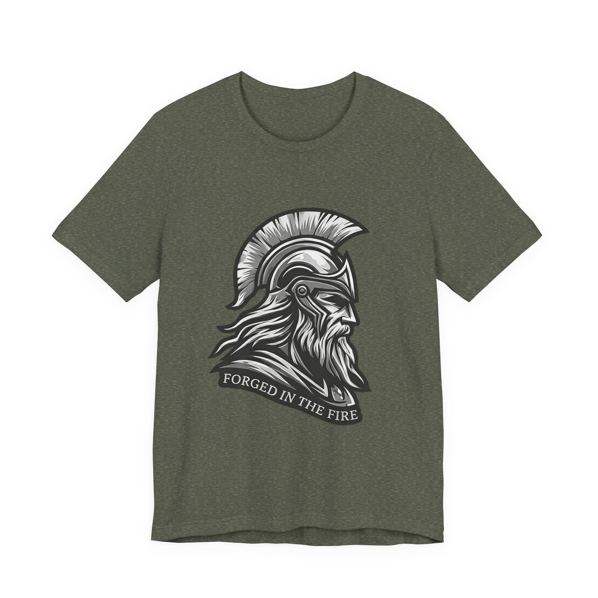 "Forged in the Fire" Warrior Helmet Graphic Tee
