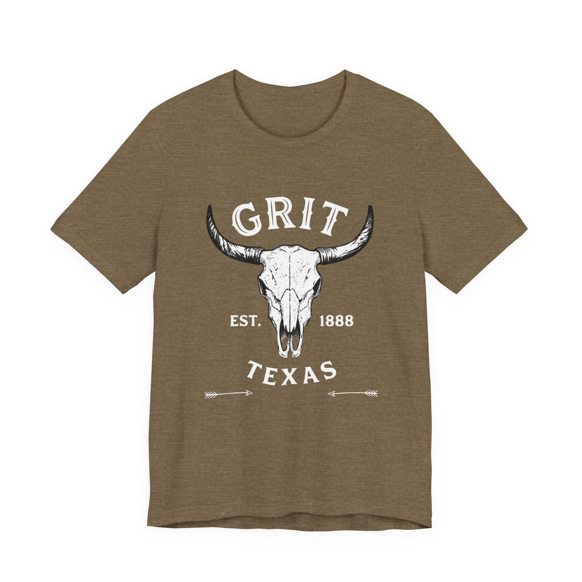 Bull Skull Graphic Tee — Western Skull Shirt