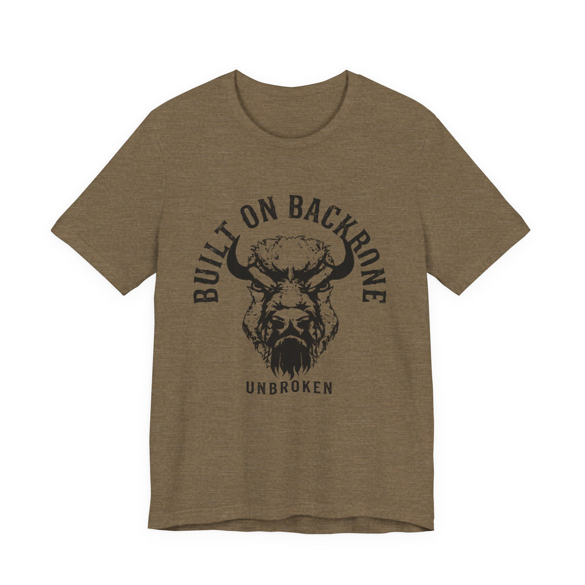Built on Backbone "Unbroken" Bison Graphic Tee | GGX
