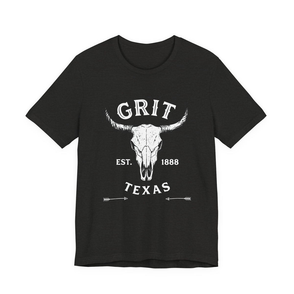 Bull Skull Graphic Tee — Western Skull Shirt