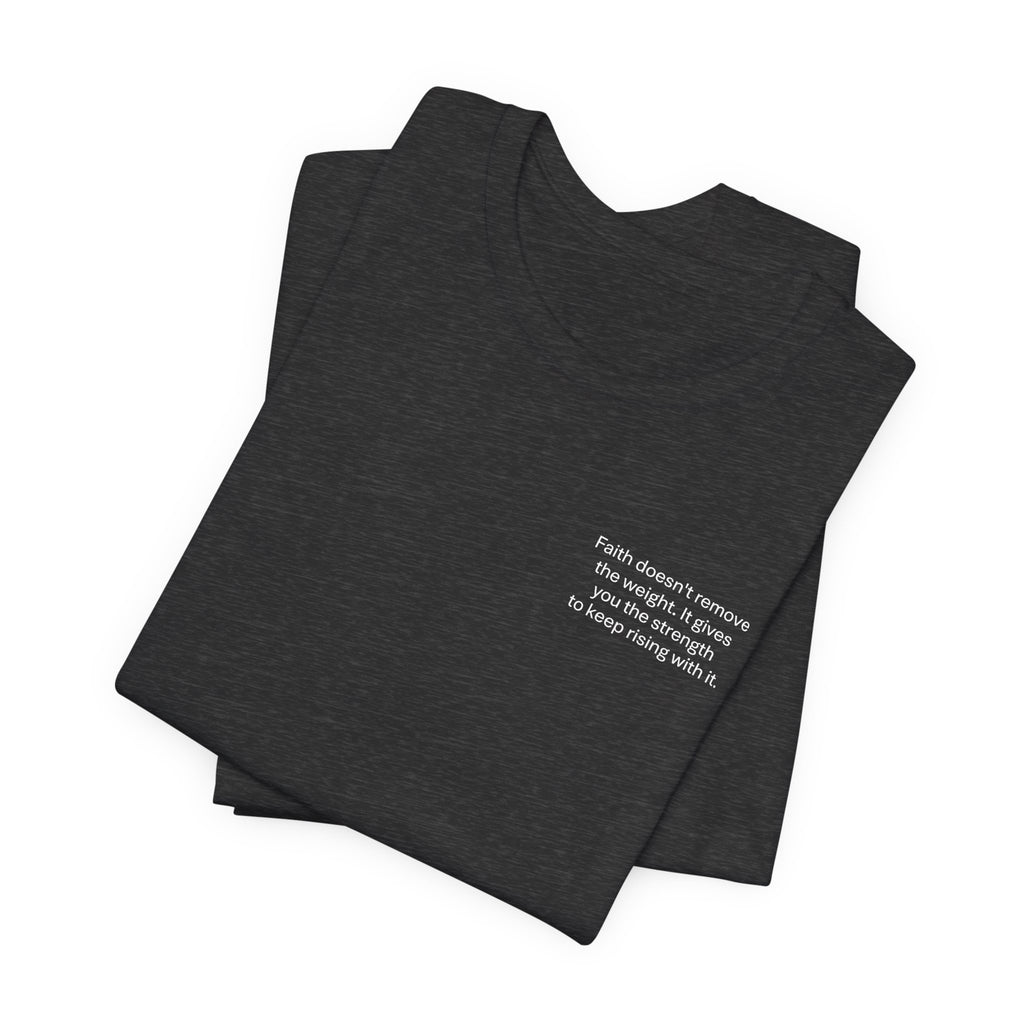 Winged Caduceus Cross T‑Shirt — Gothic Angel Wings Medical Staff Tee