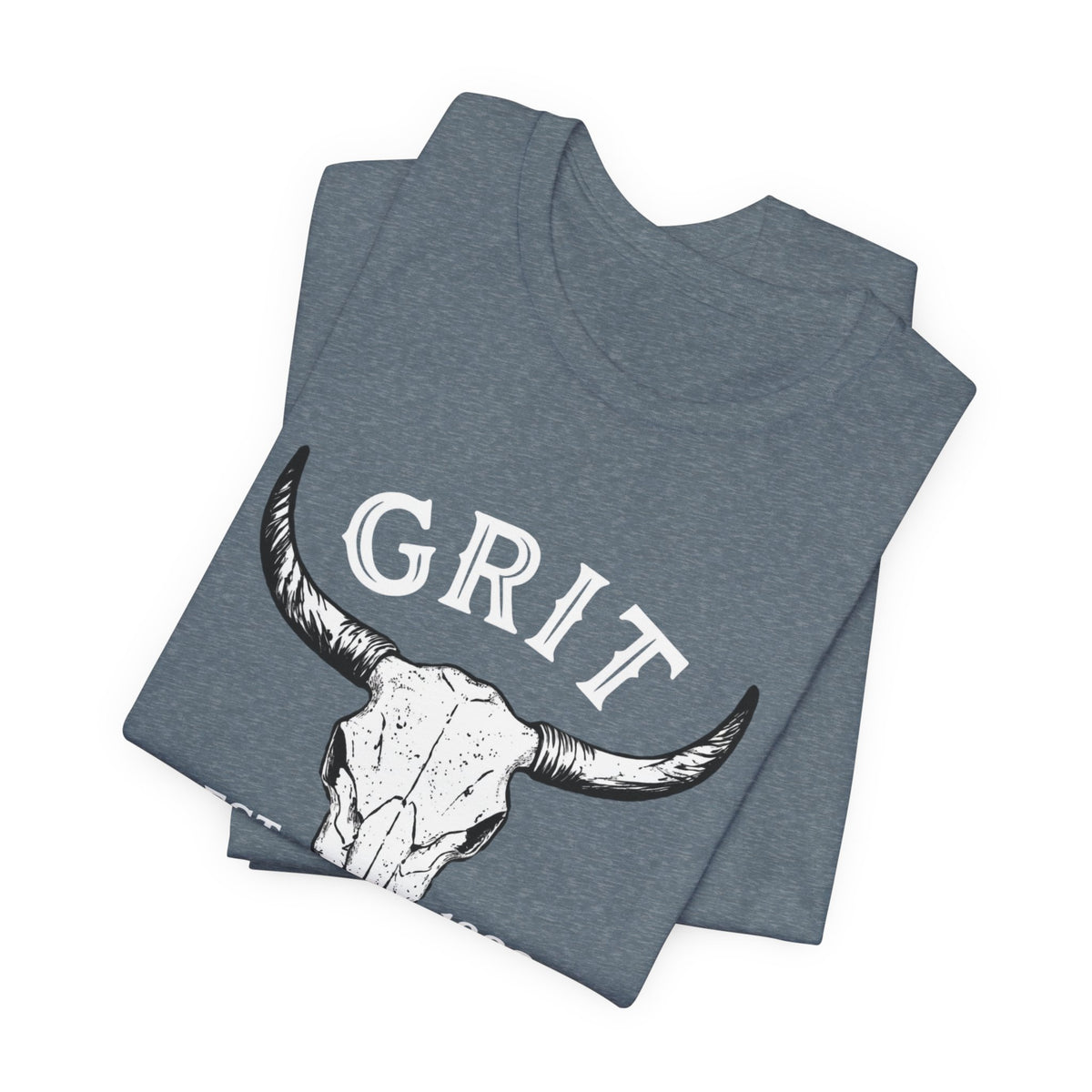 Bull Skull Graphic Tee — Western Skull Shirt