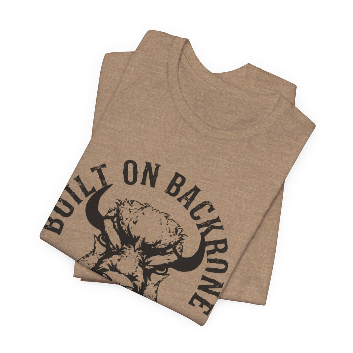 Built on Backbone "Unbroken" Bison Graphic Tee | GGX