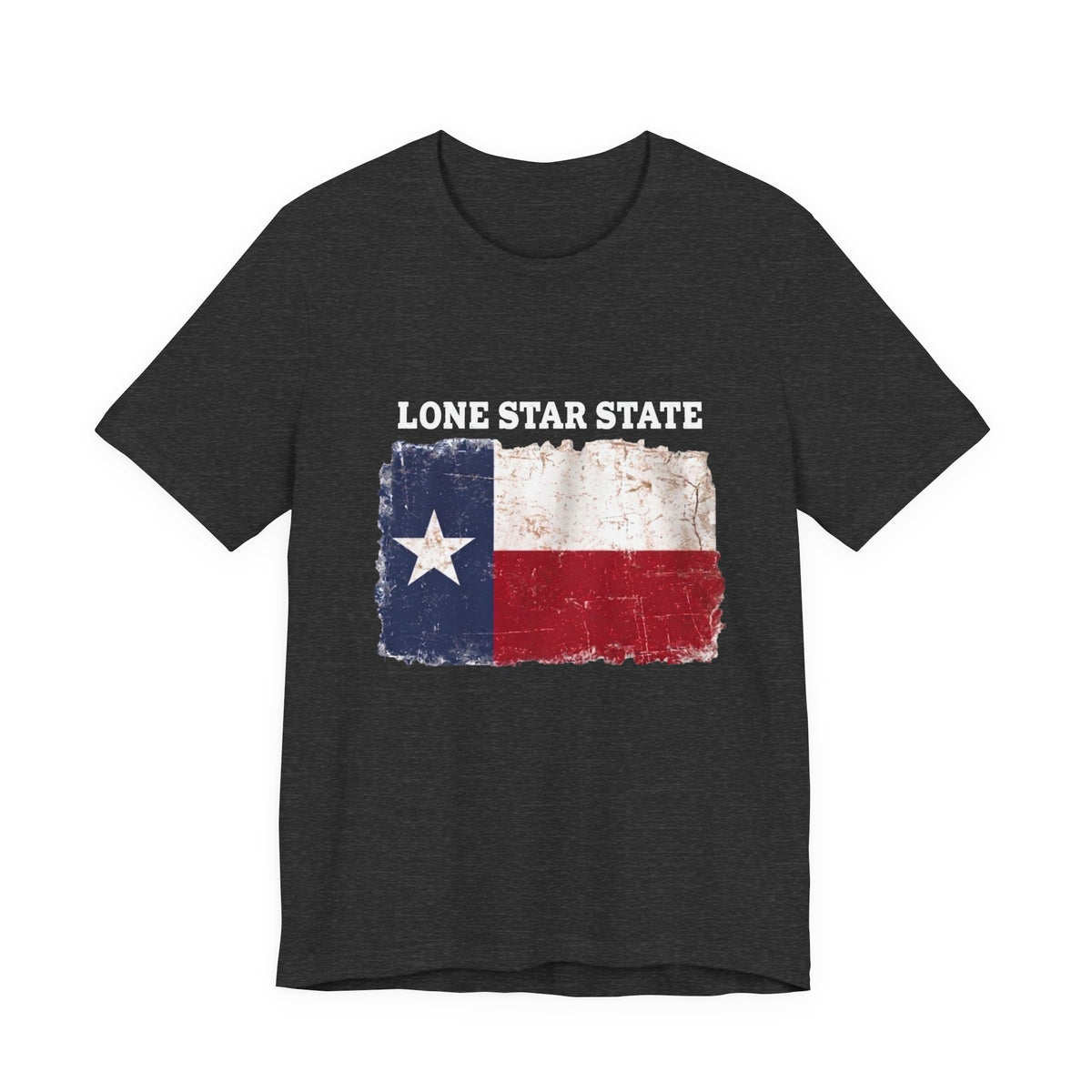 Texas Flag Distressed Tee — Vintage Lone Star T-Shirt