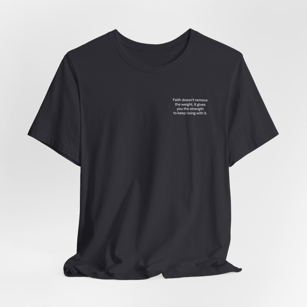 Winged Caduceus Cross T‑Shirt — Gothic Angel Wings Medical Staff Tee