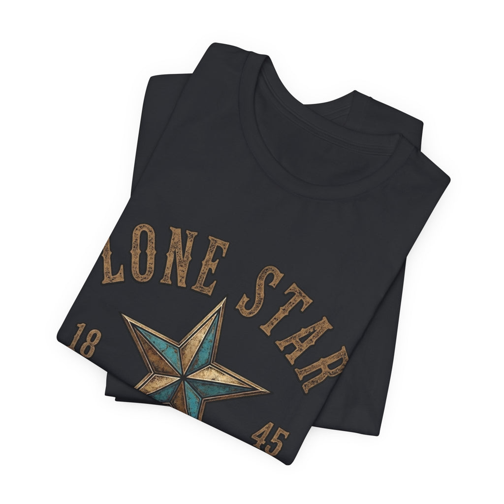 Lone Star Outlaw Tee — Vintage Western Star Graphic T‑Shirt