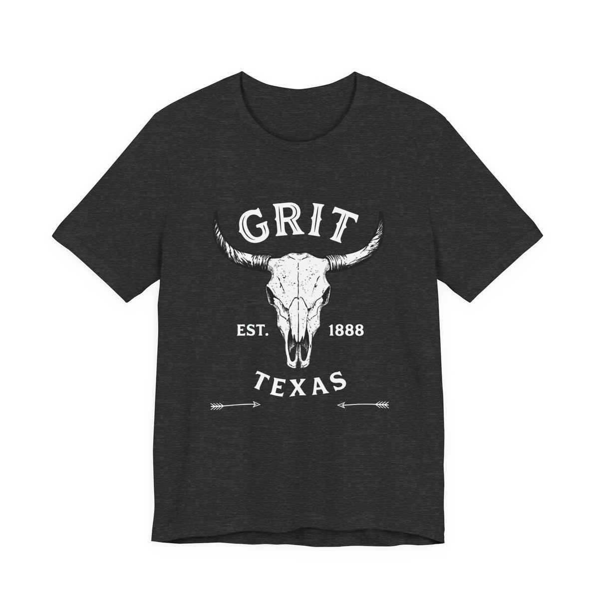 Bull Skull Graphic Tee — Western Skull Shirt