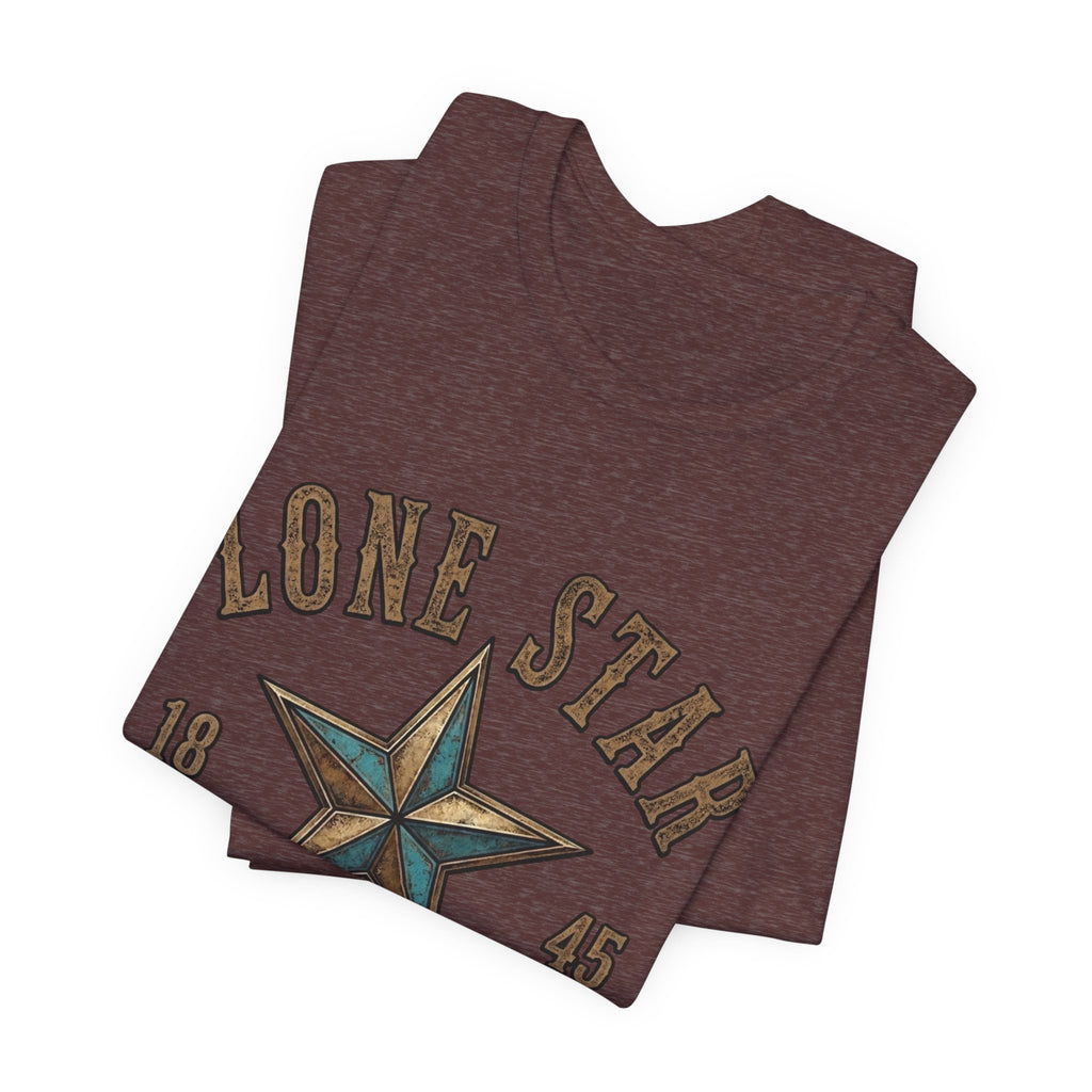 Lone Star Outlaw Tee — Vintage Western Star Graphic T‑Shirt