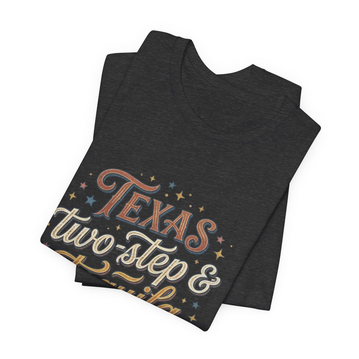 Texas Two Step & Tequila T-Shirt — Retro Country Music Tee, Western Dance Graphic Top, Boho Cowgirl Apparel, Honky Tonk Shirt