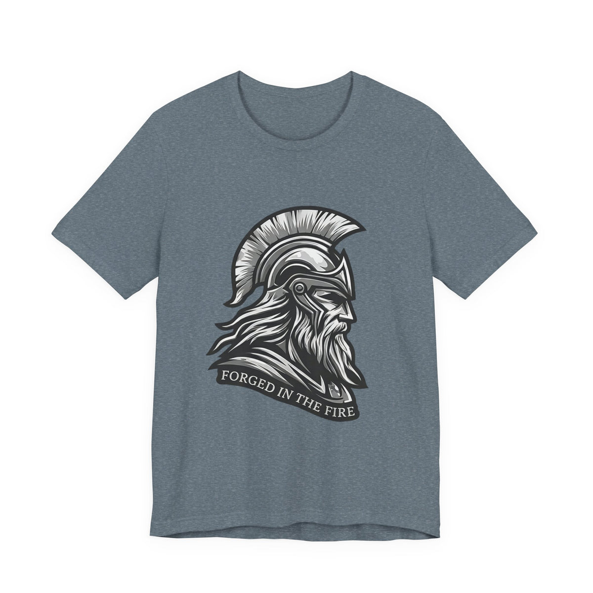 "Forged in the Fire" Warrior Helmet Graphic Tee