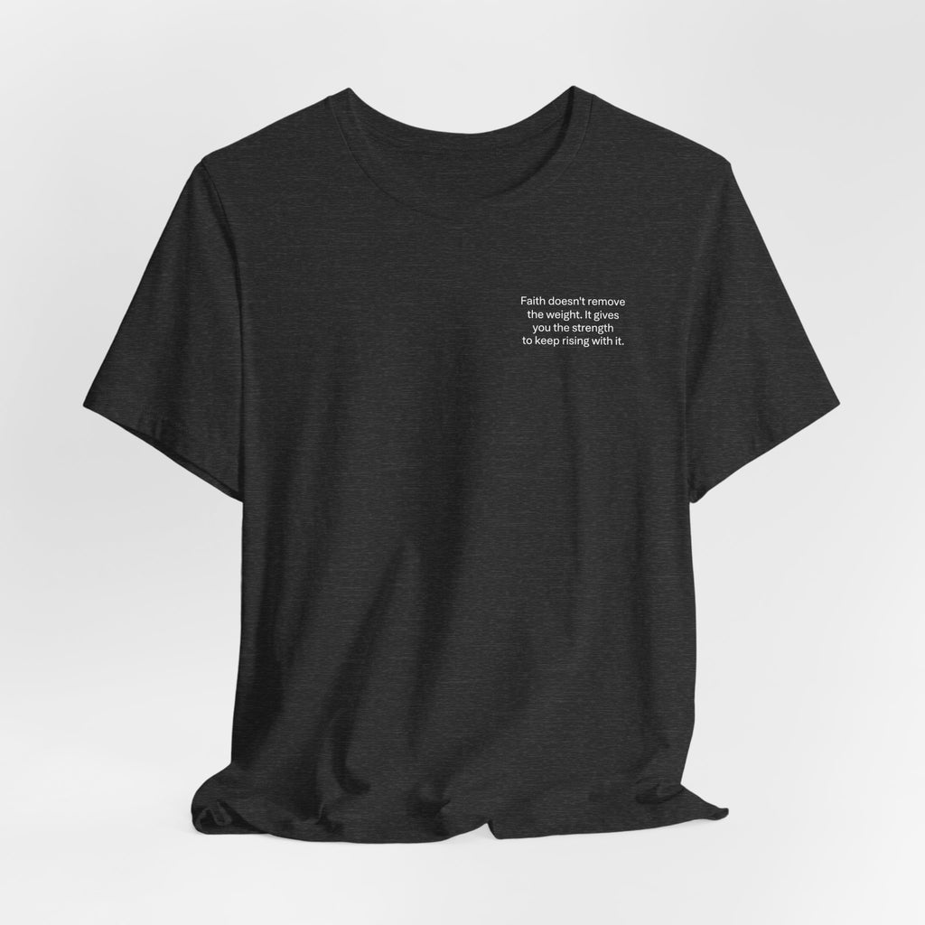 Winged Caduceus Cross T‑Shirt — Gothic Angel Wings Medical Staff Tee