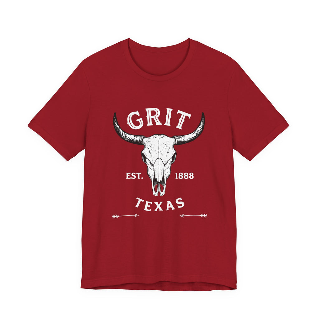 Bull Skull Graphic Tee — Western Skull Shirt