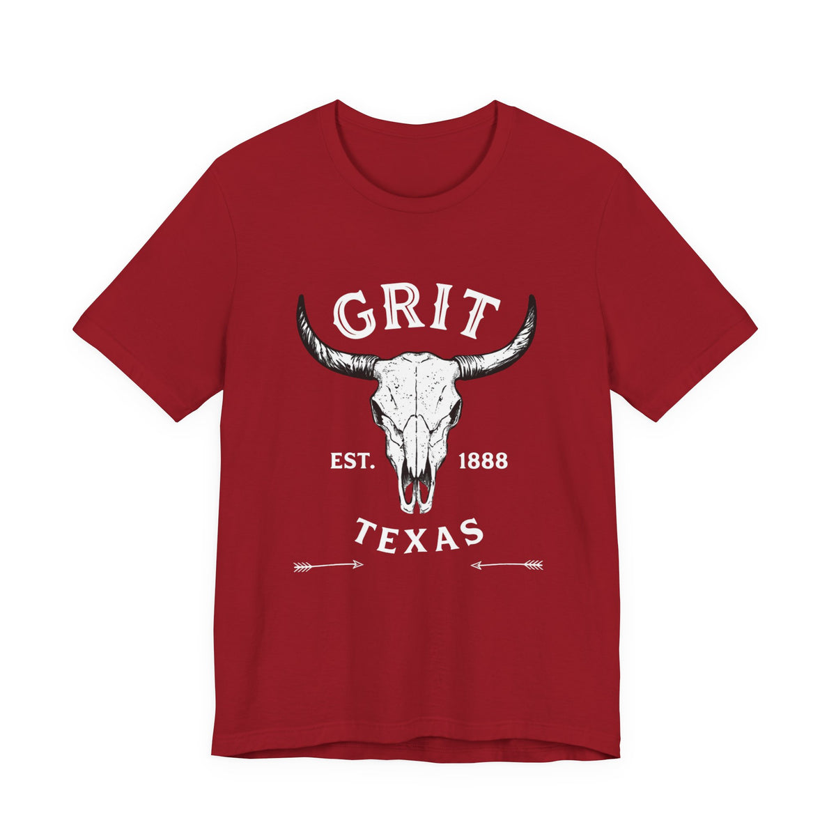 Bull Skull Graphic Tee — Western Skull Shirt