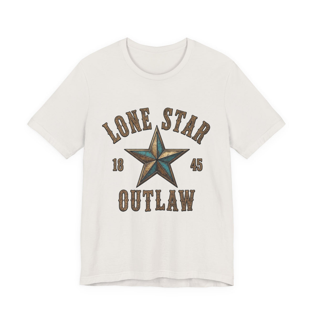 Lone Star Outlaw Tee — Vintage Western Star Graphic T‑Shirt