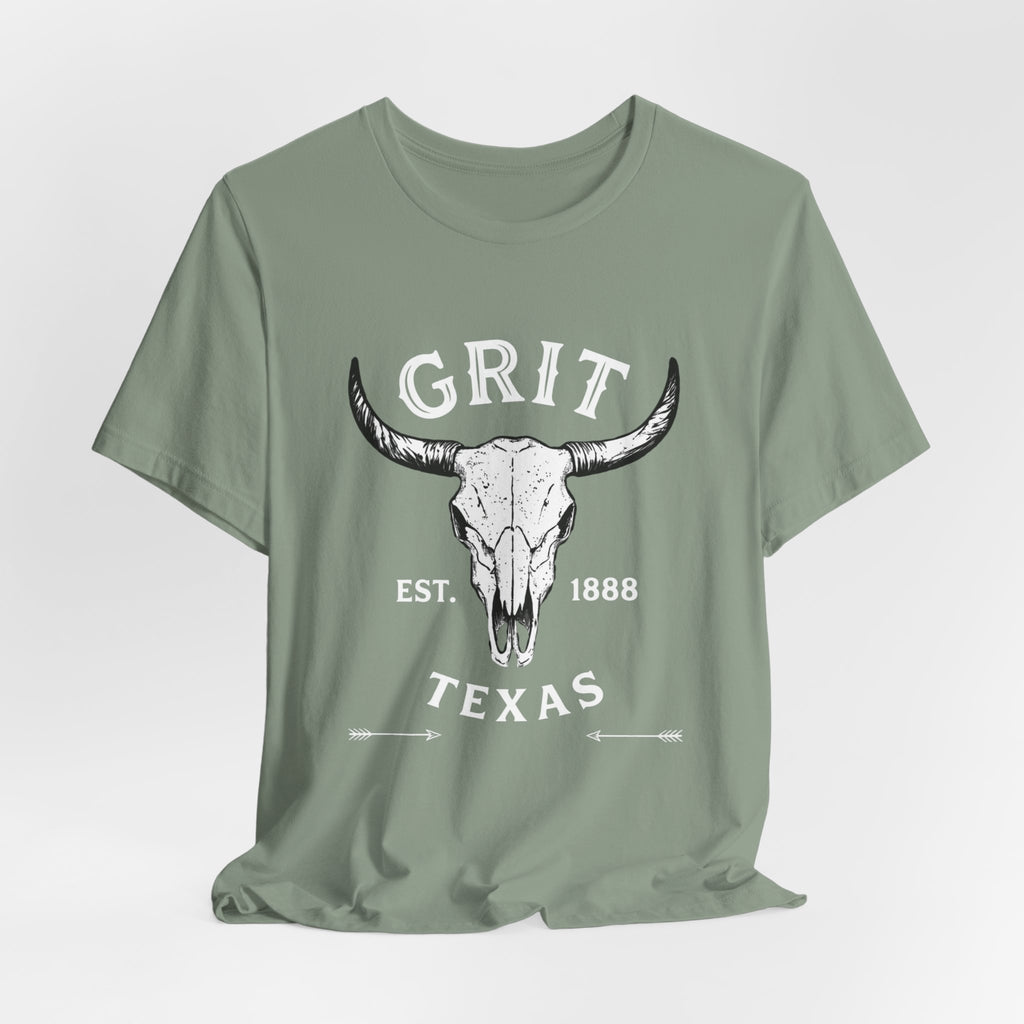 Bull Skull Graphic Tee — Western Skull Shirt