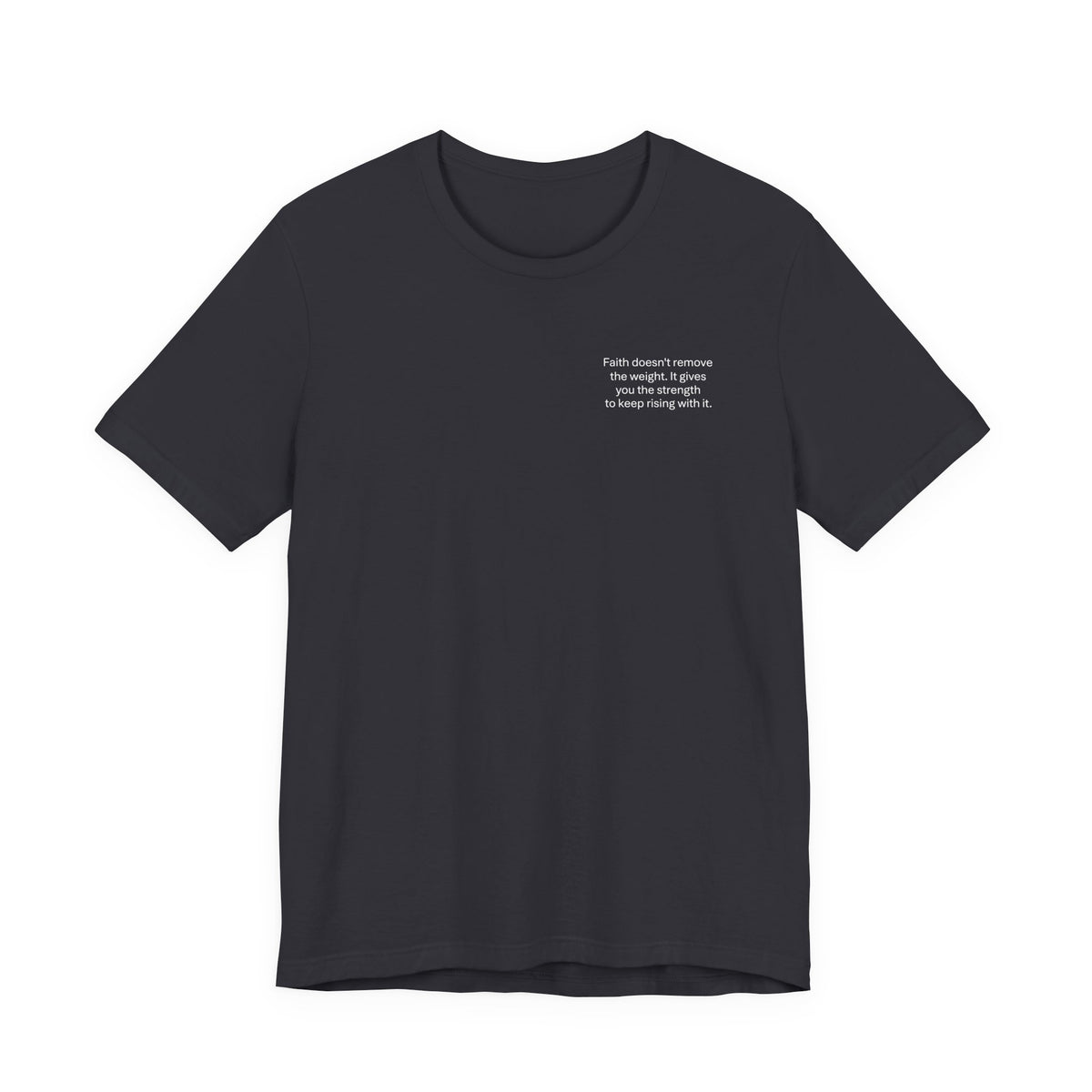 Winged Caduceus Cross T‑Shirt — Gothic Angel Wings Medical Staff Tee