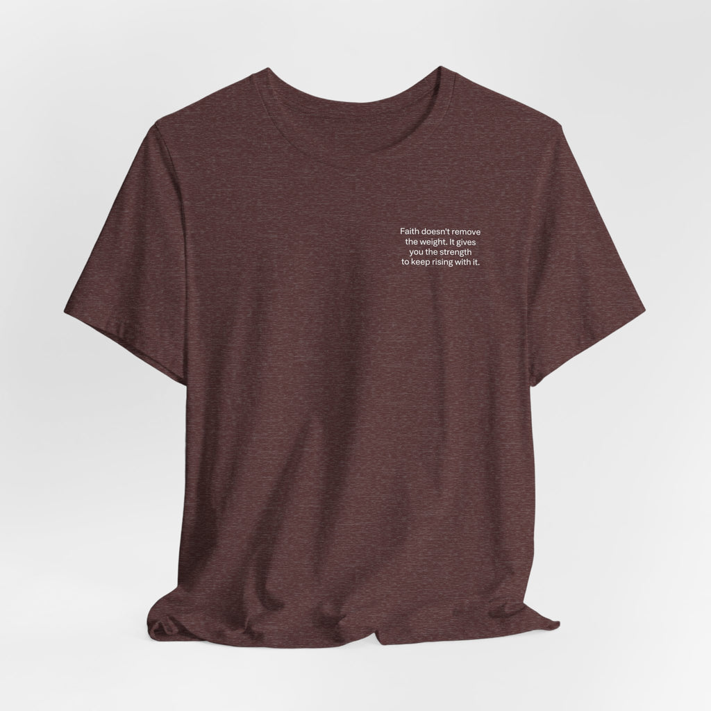Winged Caduceus Cross T‑Shirt — Gothic Angel Wings Medical Staff Tee
