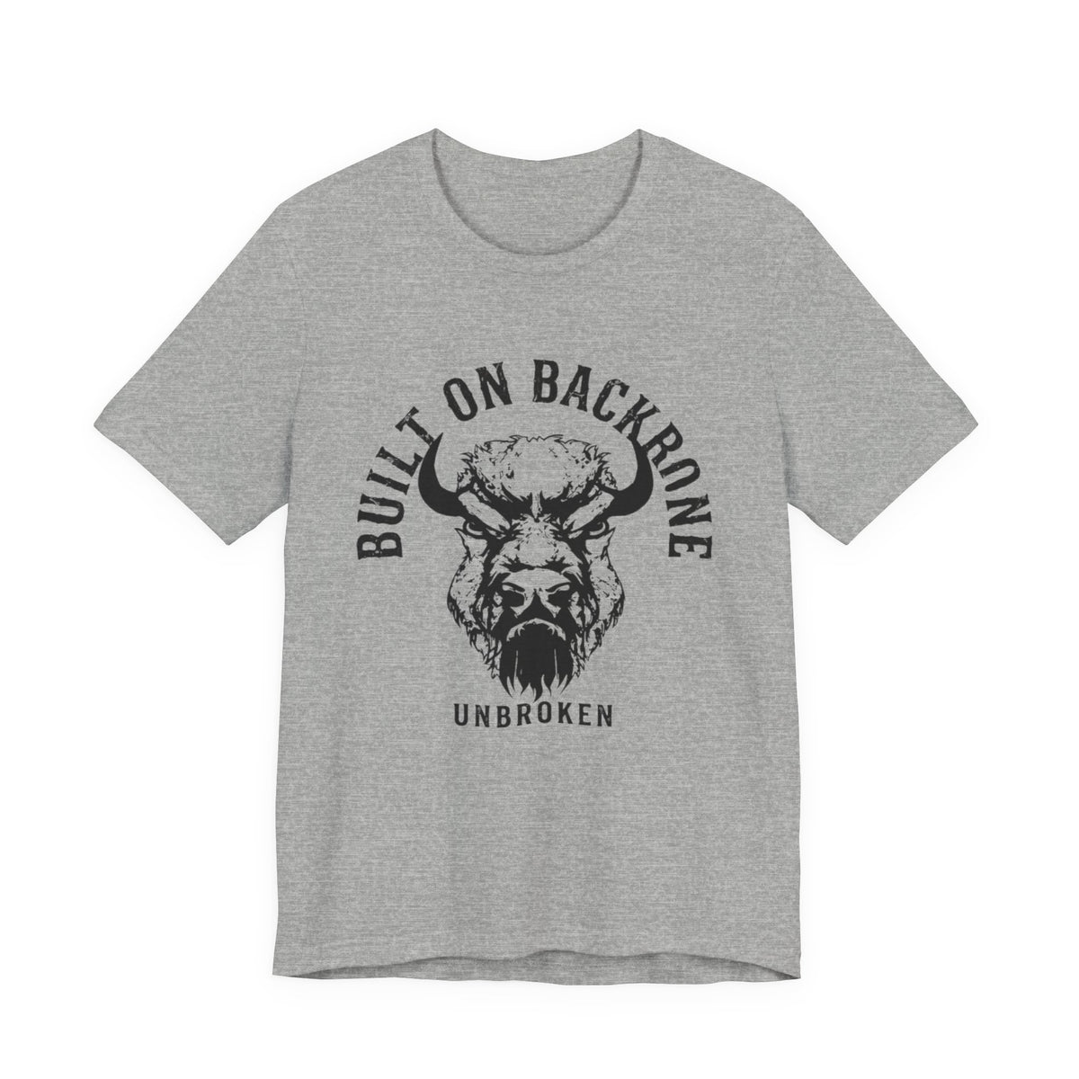 Built on Backbone "Unbroken" Bison Graphic Tee | GGX
