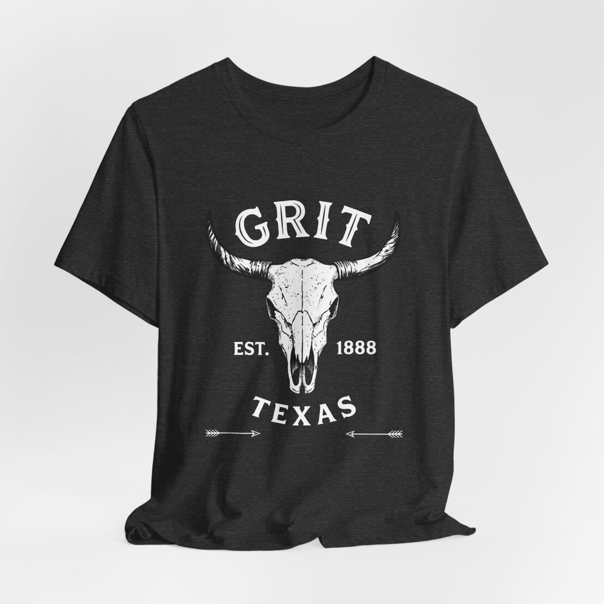 Bull Skull Graphic Tee — Western Skull Shirt