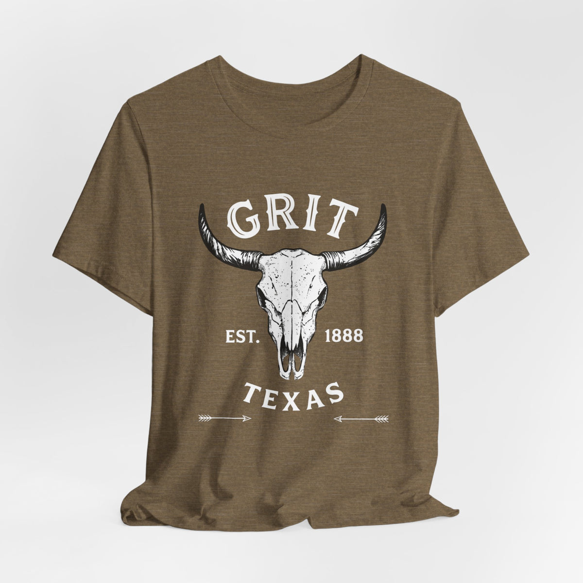 Bull Skull Graphic Tee — Western Skull Shirt