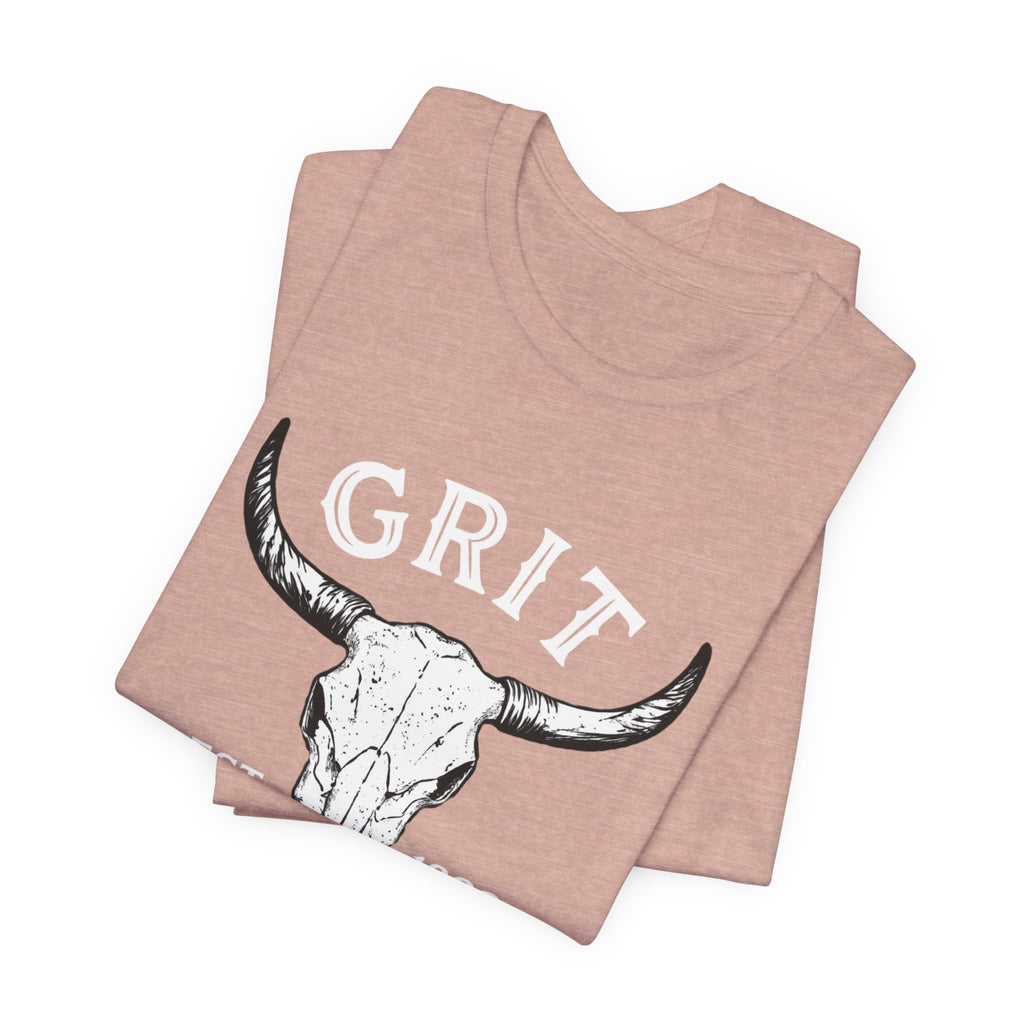 Bull Skull Graphic Tee — Western Skull Shirt