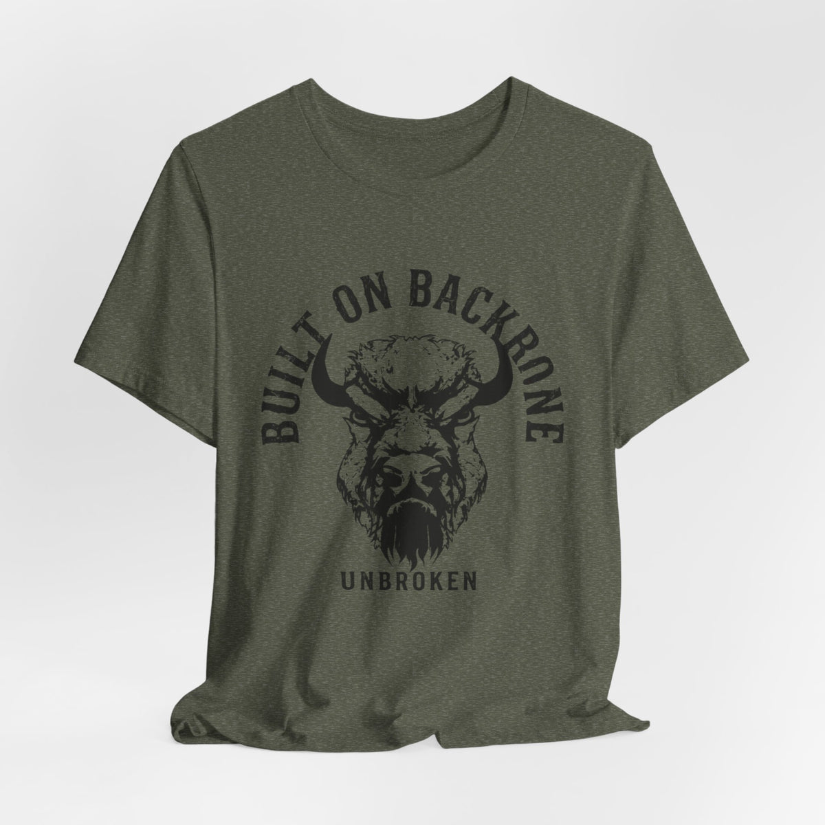 Built on Backbone "Unbroken" Bison Graphic Tee | GGX