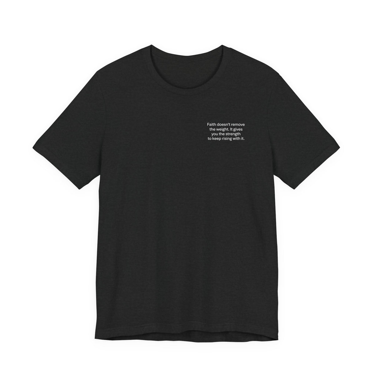 Winged Caduceus Cross T‑Shirt — Gothic Angel Wings Medical Staff Tee