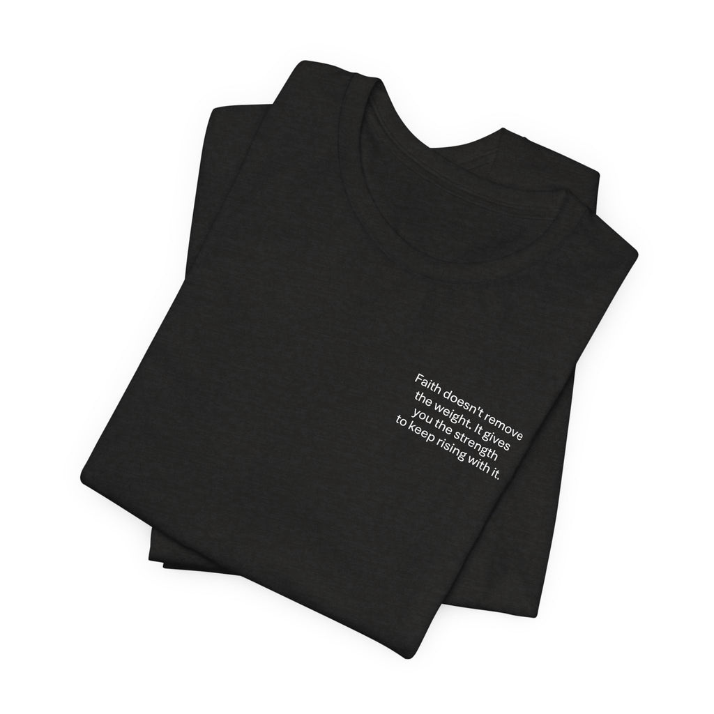 Winged Caduceus Cross T‑Shirt — Gothic Angel Wings Medical Staff Tee
