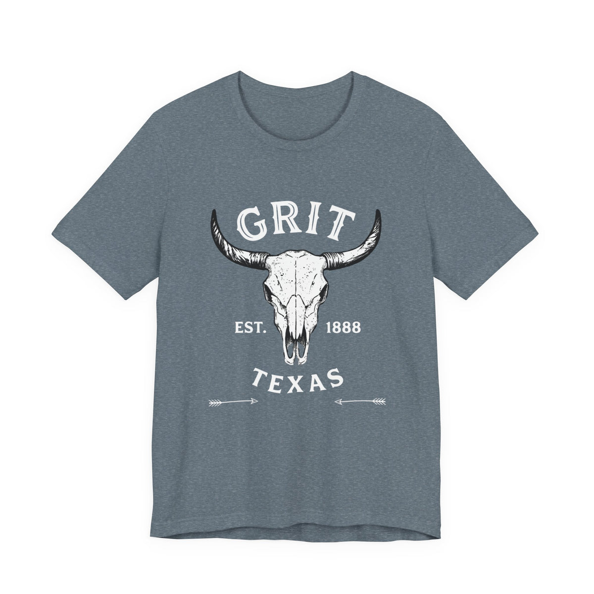 Bull Skull Graphic Tee — Western Skull Shirt