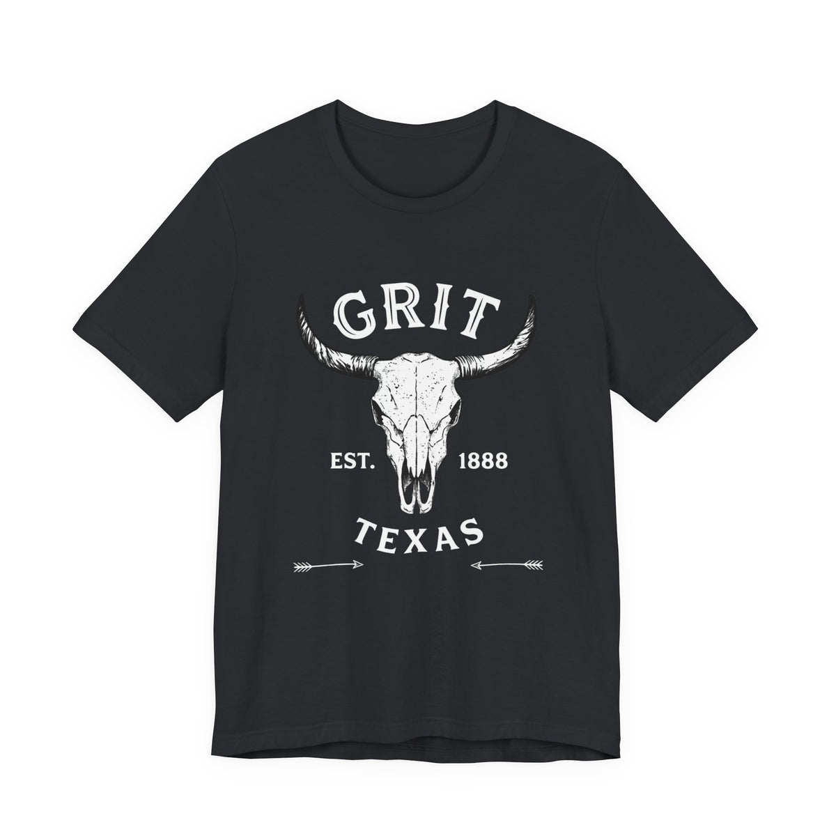 Bull Skull Graphic Tee — Western Skull Shirt