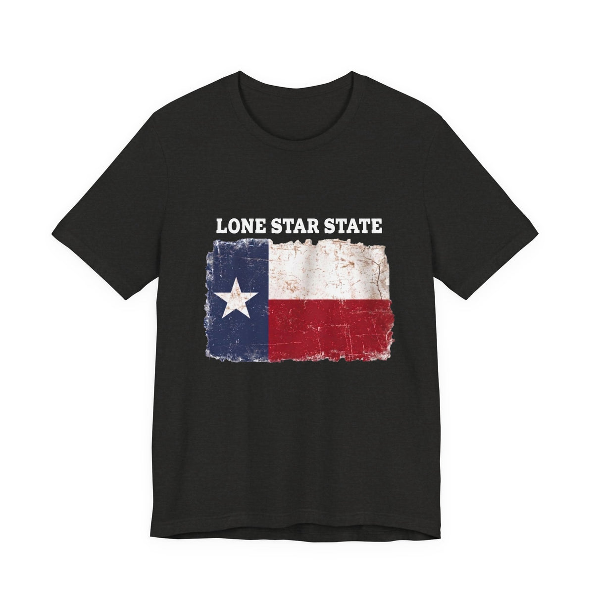 Texas Flag Distressed Tee — Vintage Lone Star T-Shirt