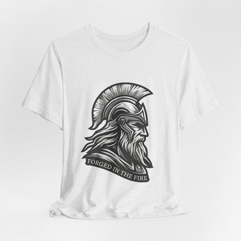 "Forged in the Fire" Warrior Helmet Graphic Tee