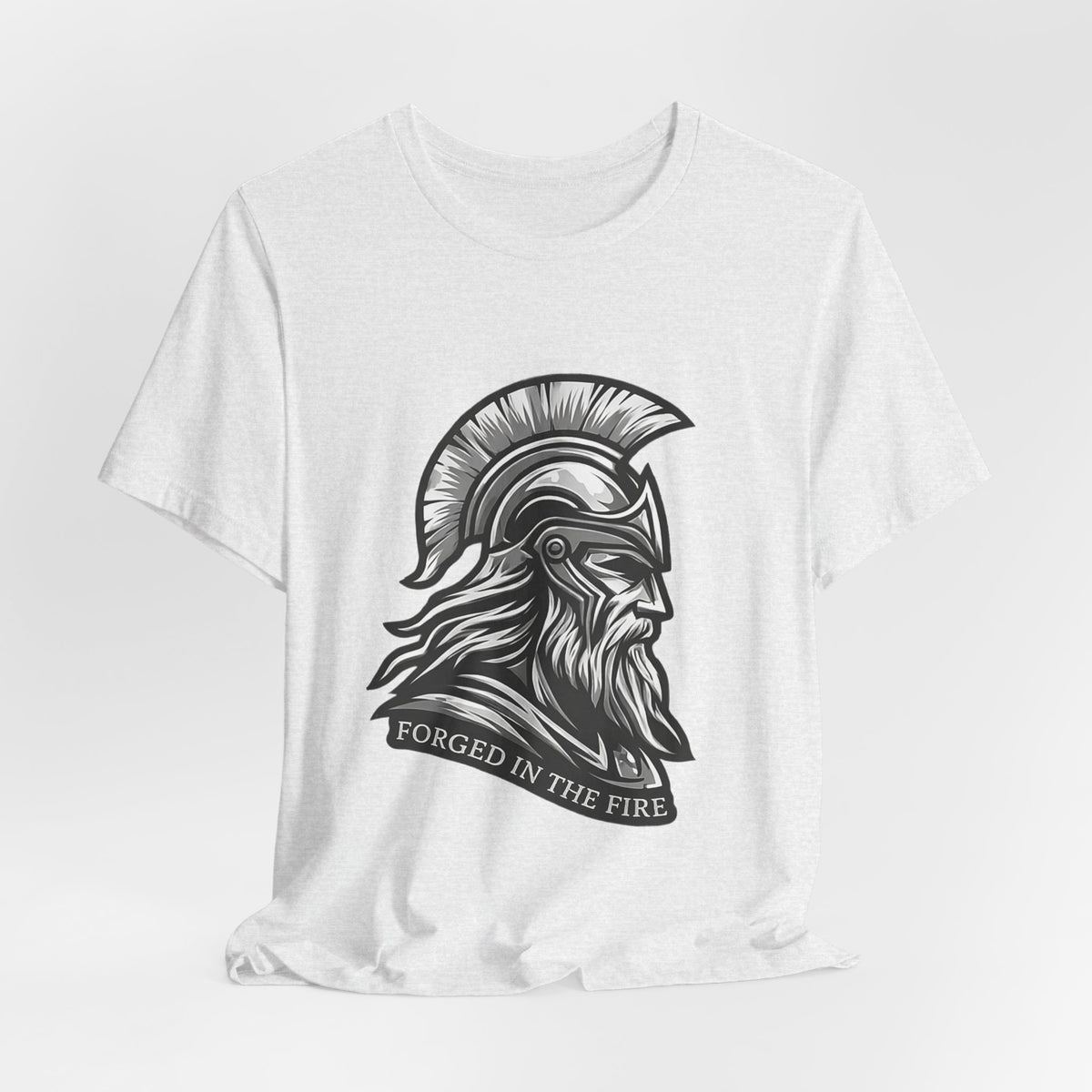 "Forged in the Fire" Warrior Helmet Graphic Tee