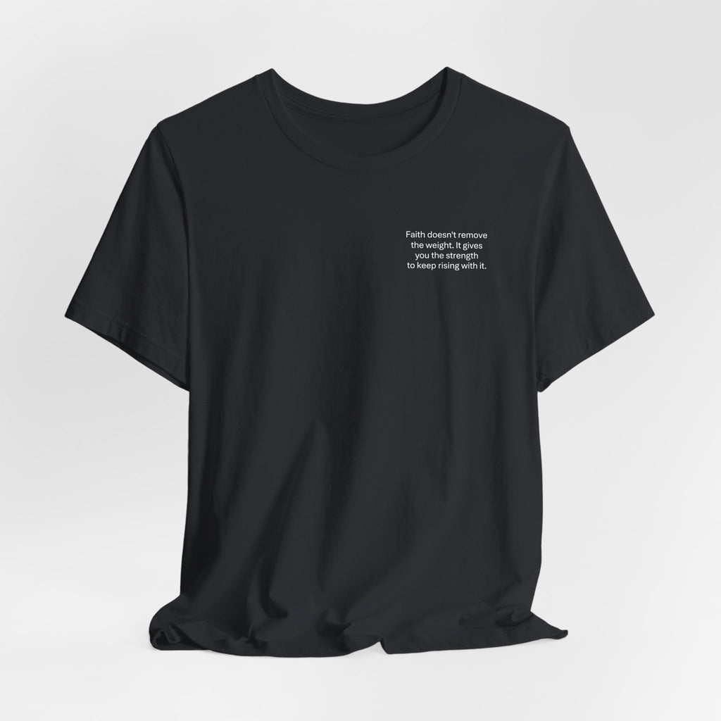 Winged Caduceus Cross T‑Shirt — Gothic Angel Wings Medical Staff Tee