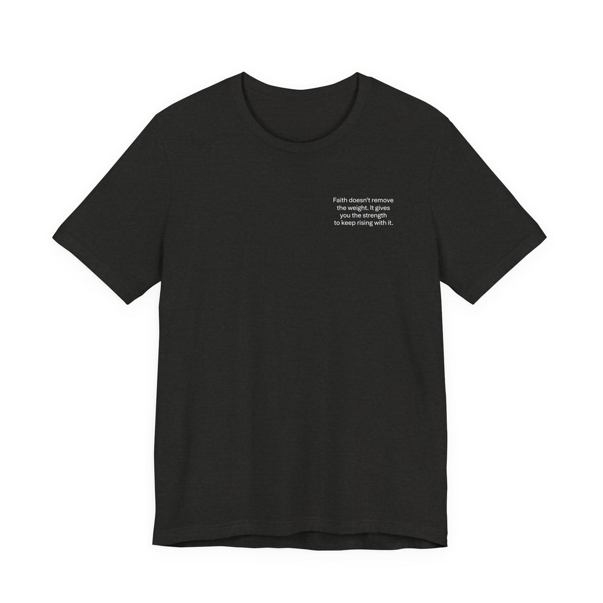 Winged Caduceus Cross T‑Shirt — Gothic Angel Wings Medical Staff Tee