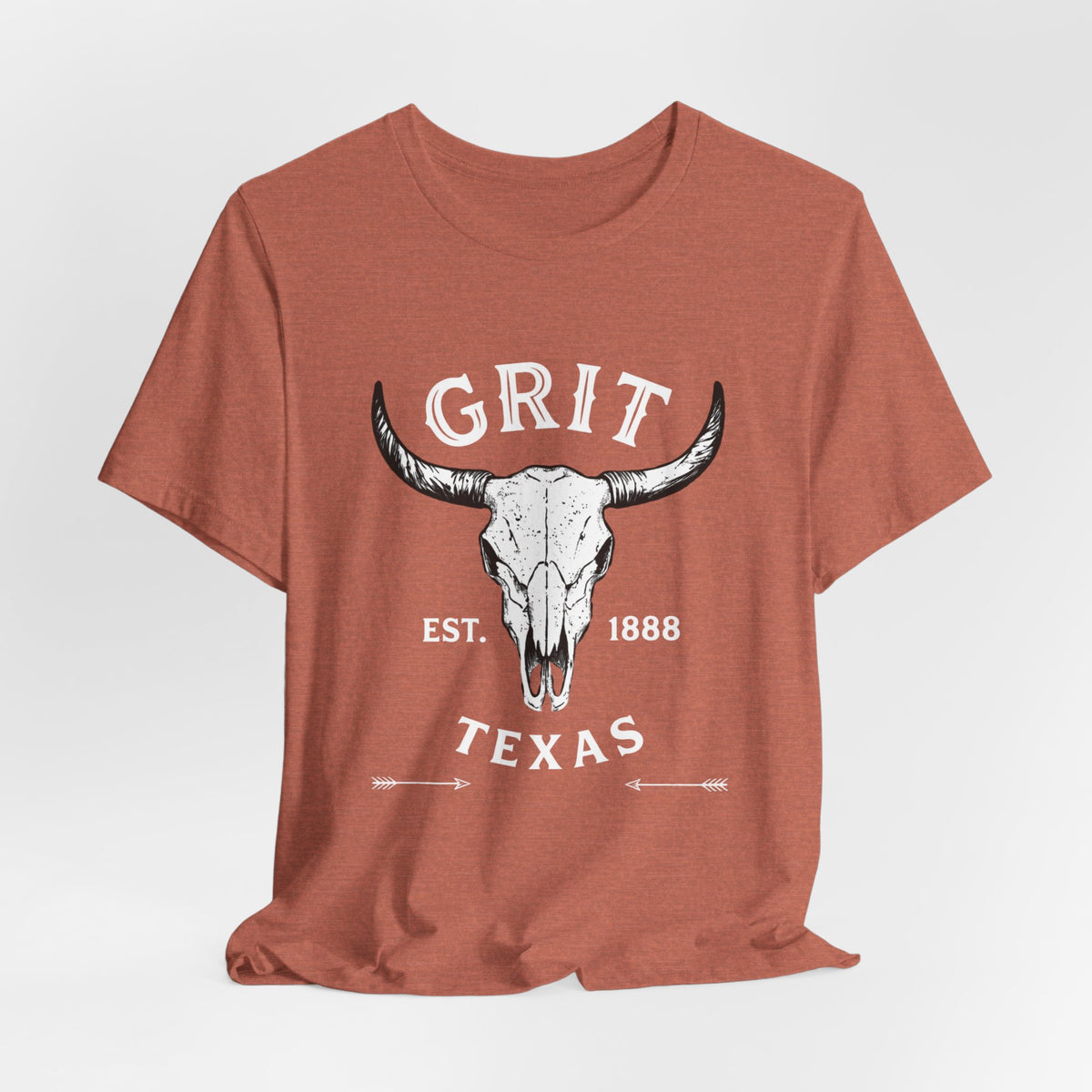 Bull Skull Graphic Tee — Western Skull Shirt