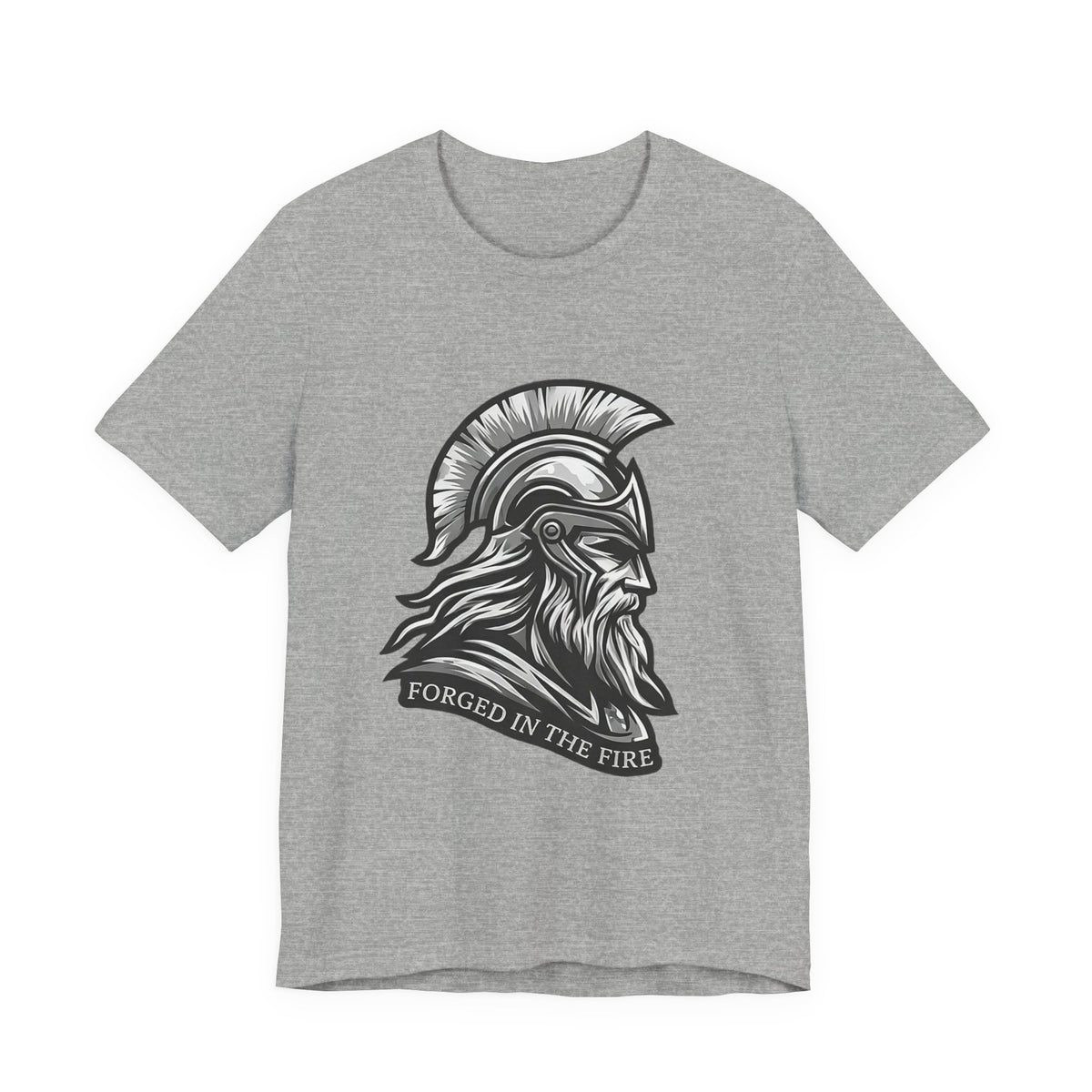 "Forged in the Fire" Warrior Helmet Graphic Tee