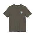 Ram Skull Tee — Vintage Ram Skull Graphic T-Shirt (Back Print: "No Risk No Glory")