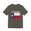 Texas Flag Distressed Tee — Vintage Lone Star T-Shirt