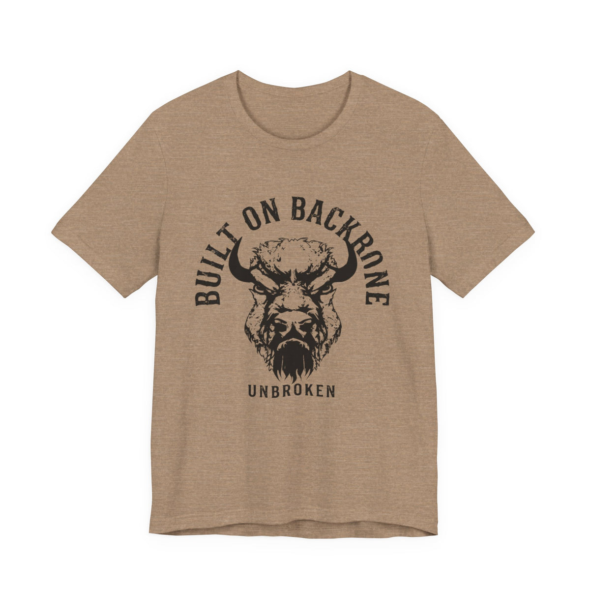 Built on Backbone "Unbroken" Bison Graphic Tee | GGX