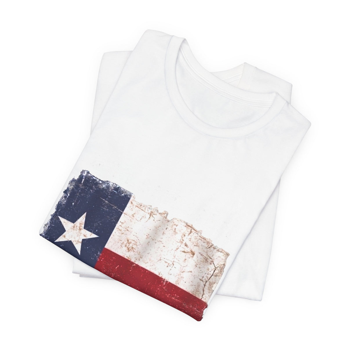 Texas Flag Distressed Tee — Vintage Lone Star T-Shirt