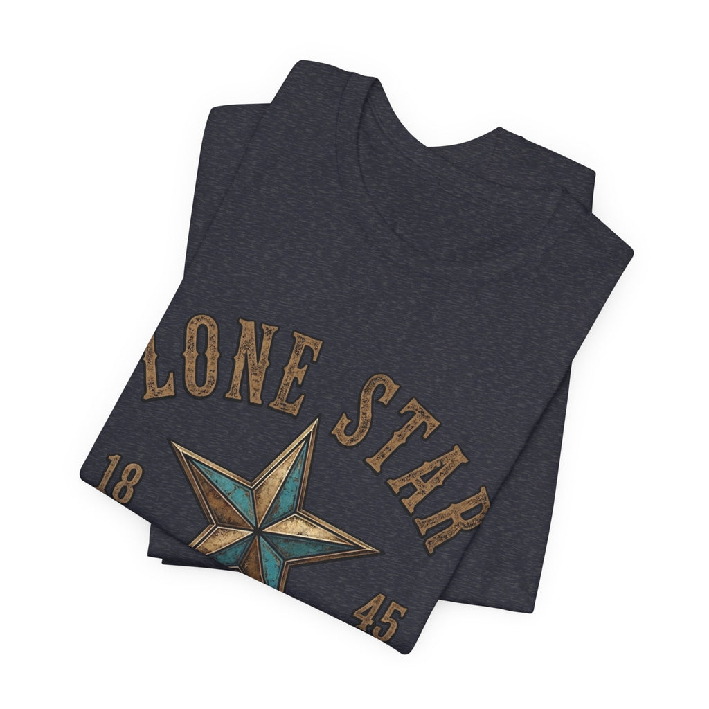 Lone Star Outlaw Tee — Vintage Western Star Graphic T‑Shirt