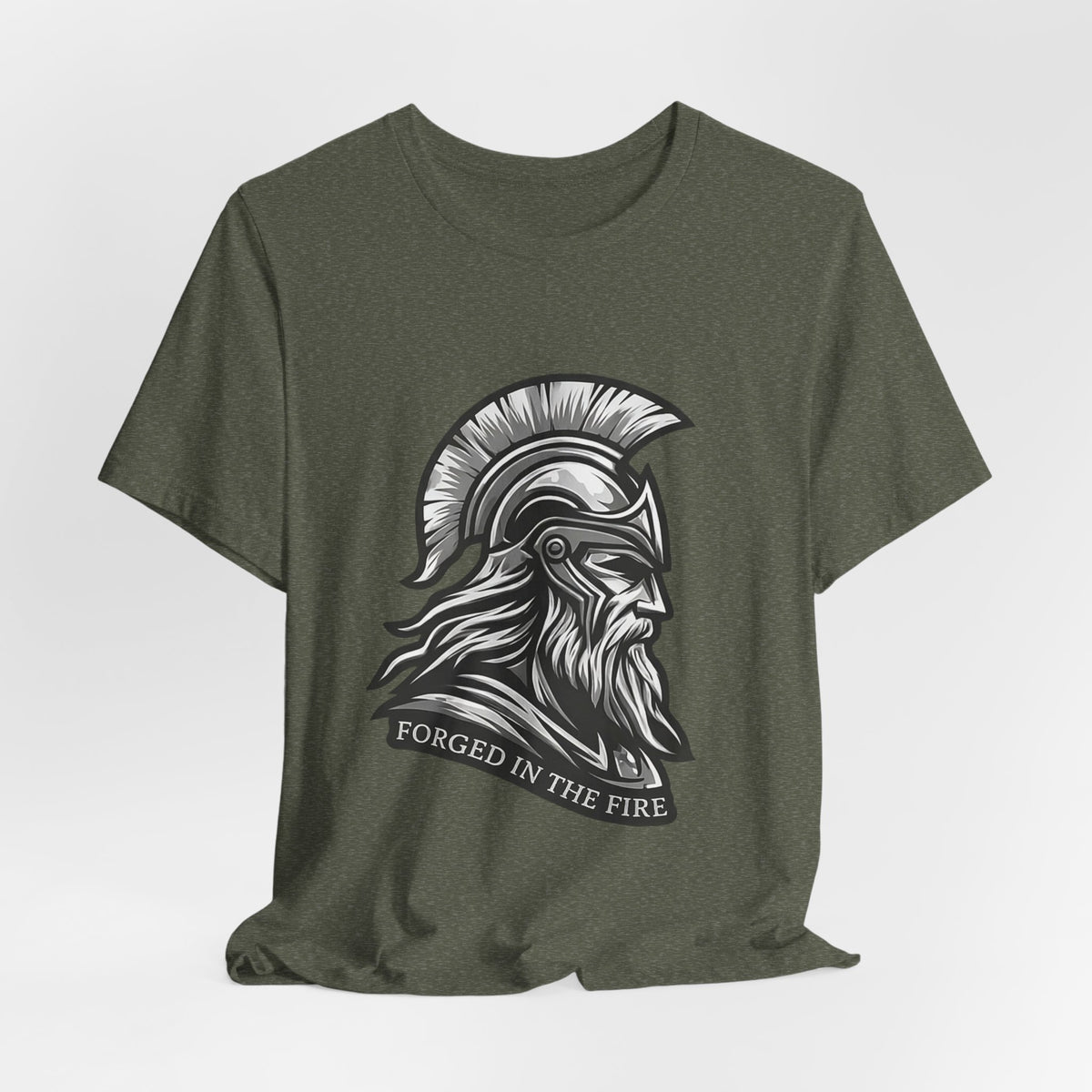 "Forged in the Fire" Warrior Helmet Graphic Tee