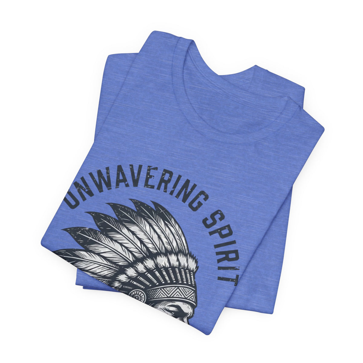 Unwavering Spirit T-Shirt — Native Chief Headdress Graphic Tee
