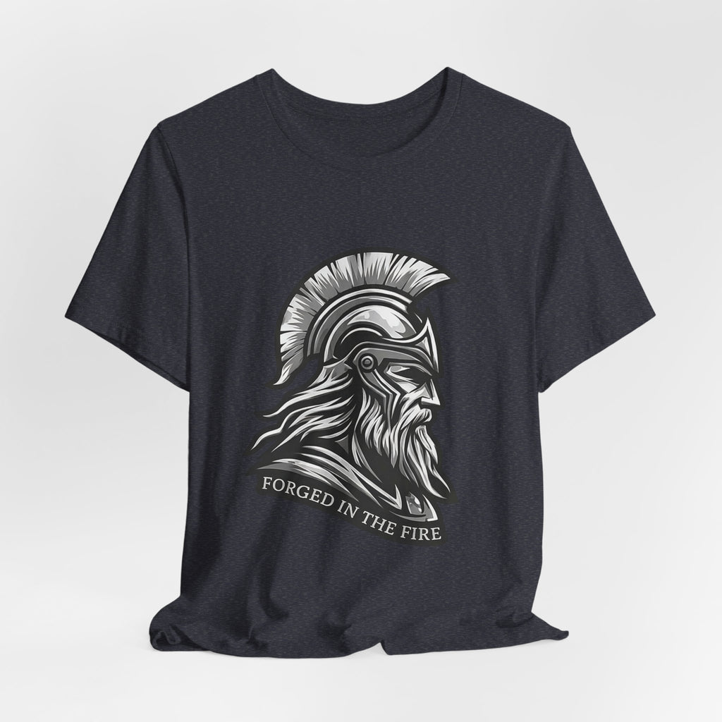 "Forged in the Fire" Warrior Helmet Graphic Tee