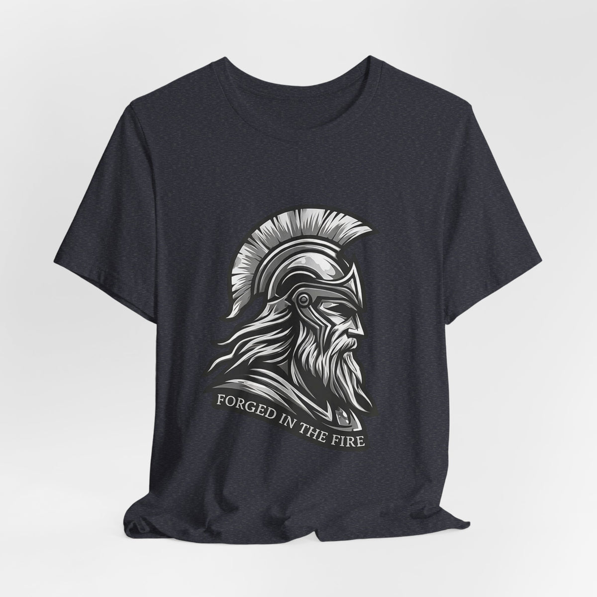 "Forged in the Fire" Warrior Helmet Graphic Tee